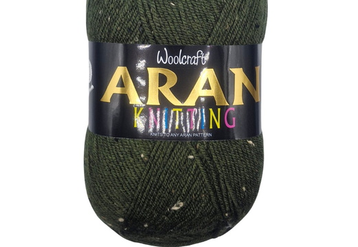 Aran 25% 845 Forest Tweed