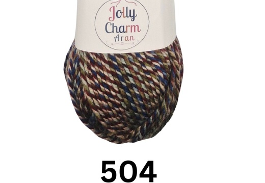 Jolly Charm Aran Woodland 504